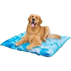 Cooling‎ Mat for Dogs Cats Pets Gel Mat Relaxing Cooling Pad L 29.5x29.5